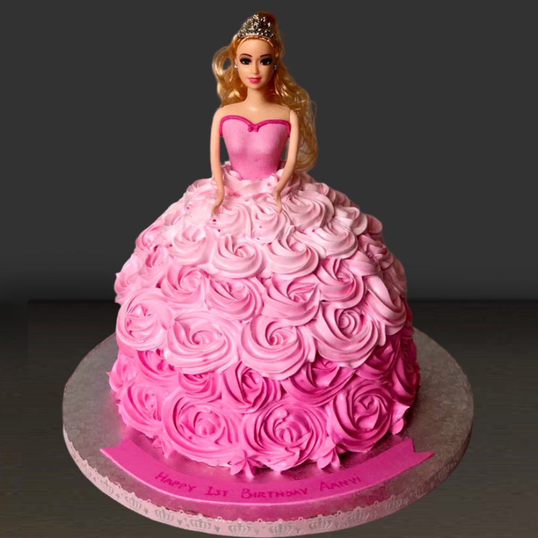 Barbie Doll Cake
