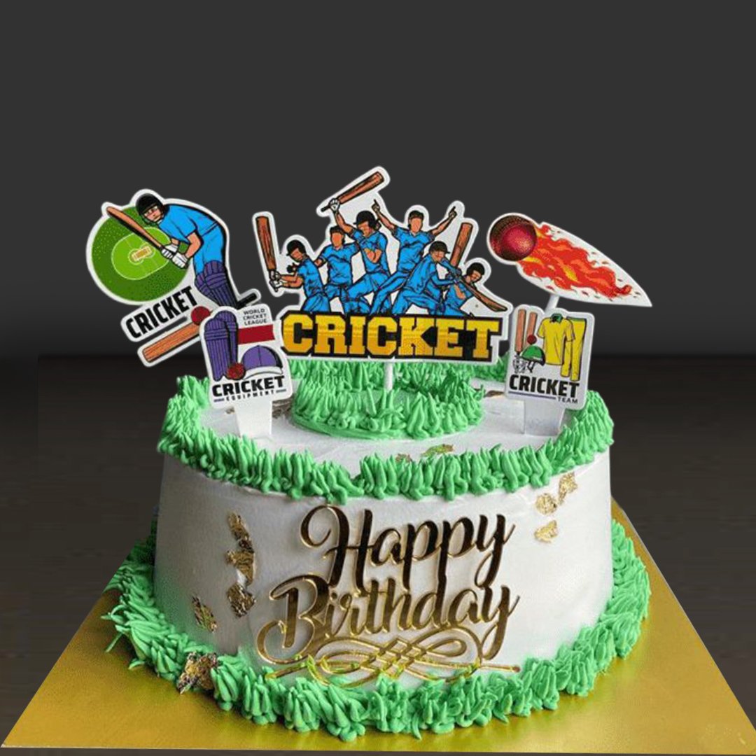 Cricket Birthday Cake