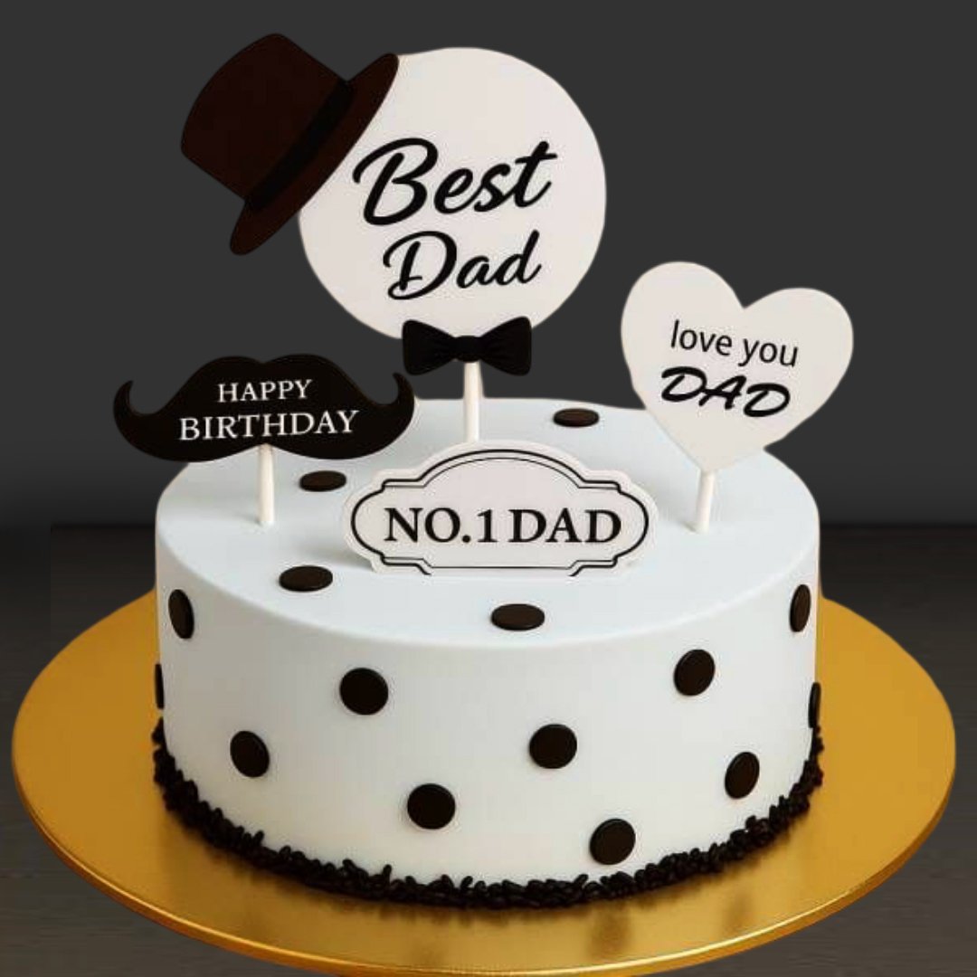 Dad Topper Theme Cake