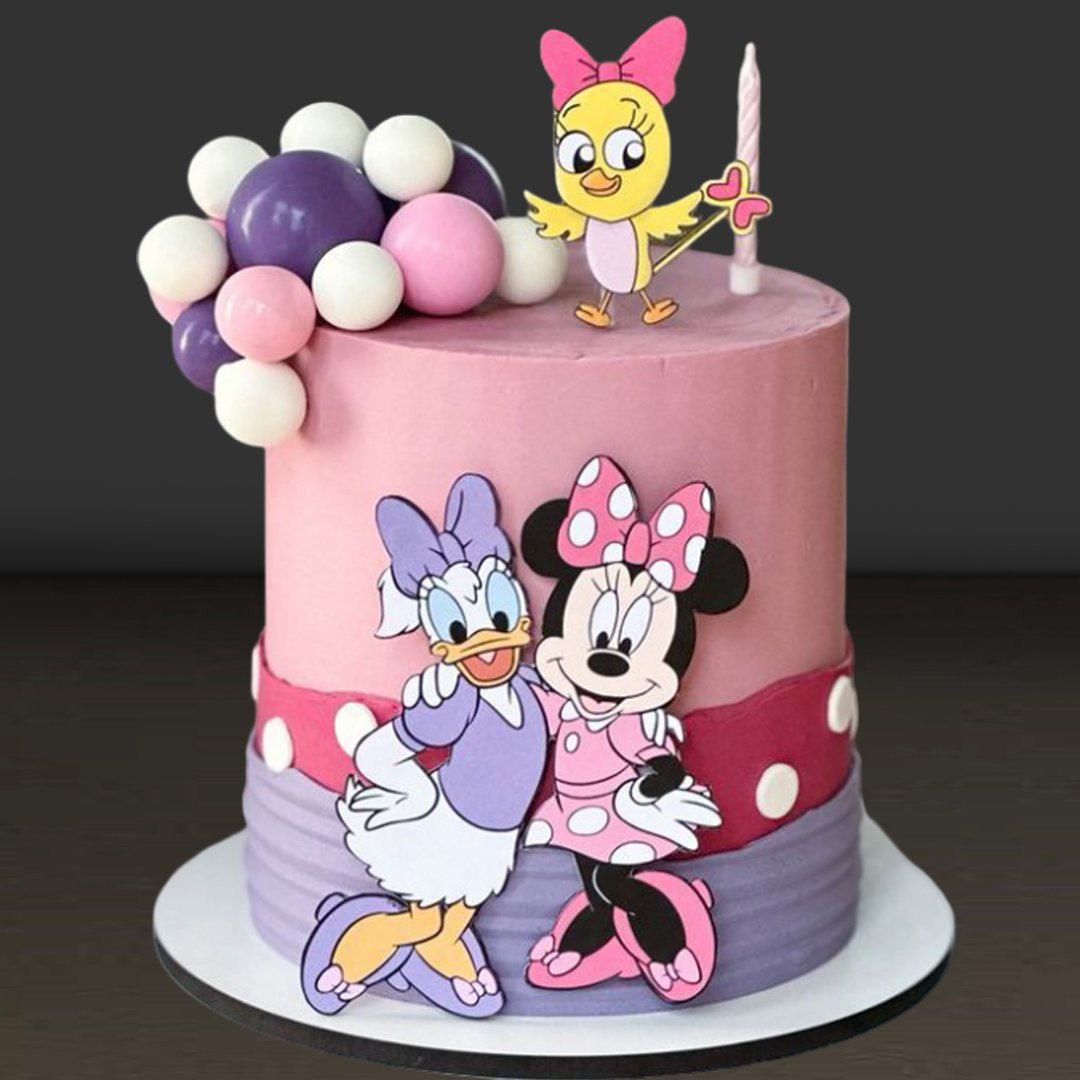 Minnie and Daisy Cake