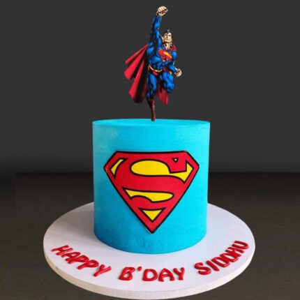 Powerful Superman Cake