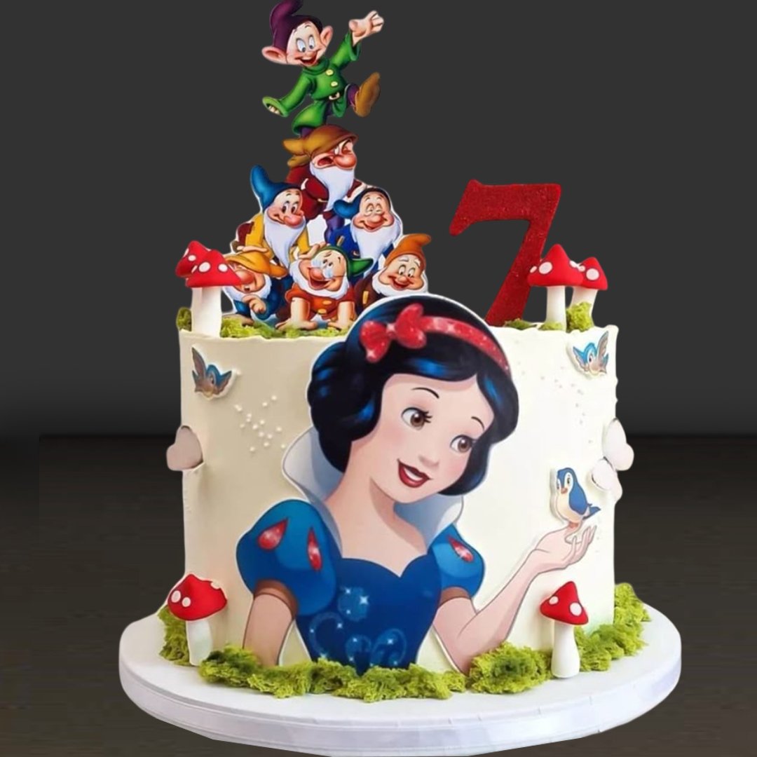 Snow White Character Cake