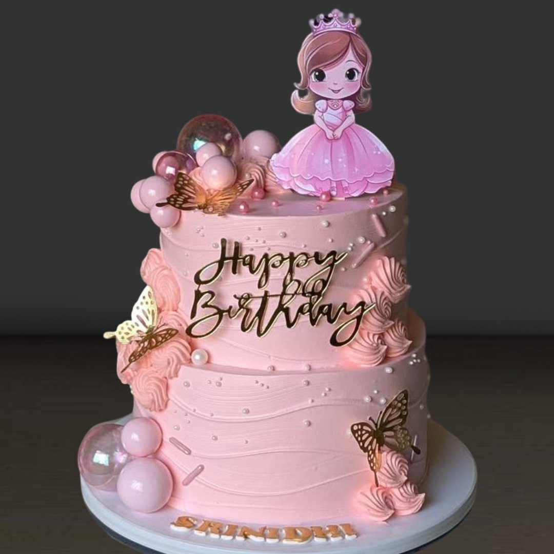 Two-Tier Princess Cake