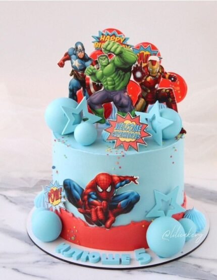 SUPER HERO CAKES